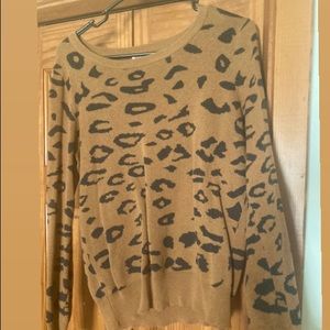 Leopard Print Sweater